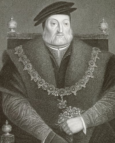 Portret van Charles Brandon, 1e Hertog van Suffolk, uit 